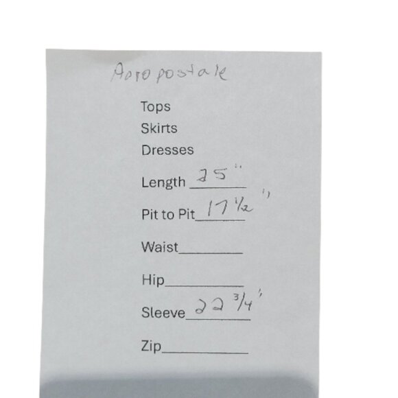 Pre-owned Aeropostale Lightweight Rayon Plaid Shirt with Lace Yoke (Size S/P) - Picture 5 of 5